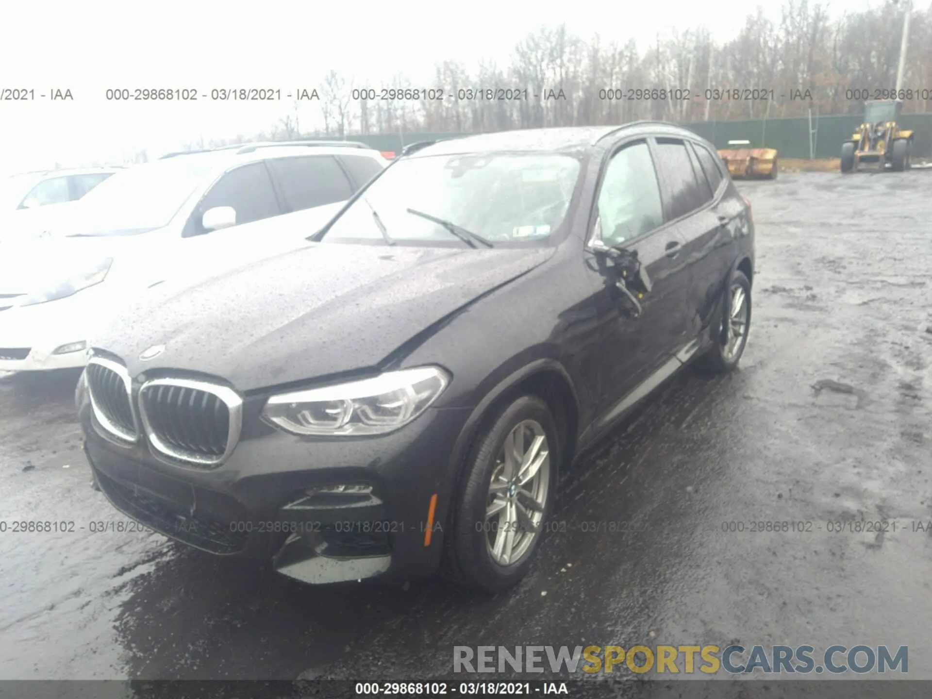 6 Photograph of a damaged car 5UXTY5C09L9B82040 BMW X3 2020