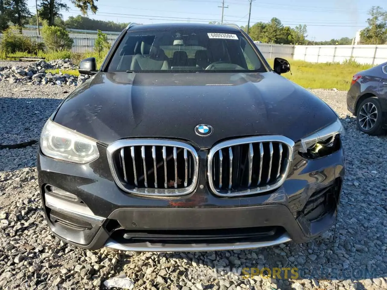 5 Фотография поврежденного автомобиля 5UXTY5C09L9C63197 BMW X3 2020