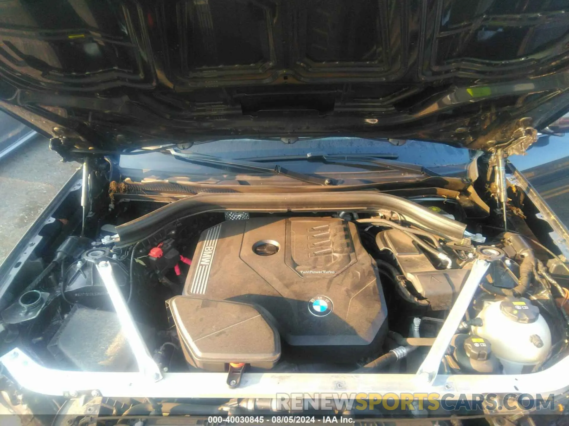 10 Photograph of a damaged car 5UXTY5C09L9D66653 BMW X3 2020