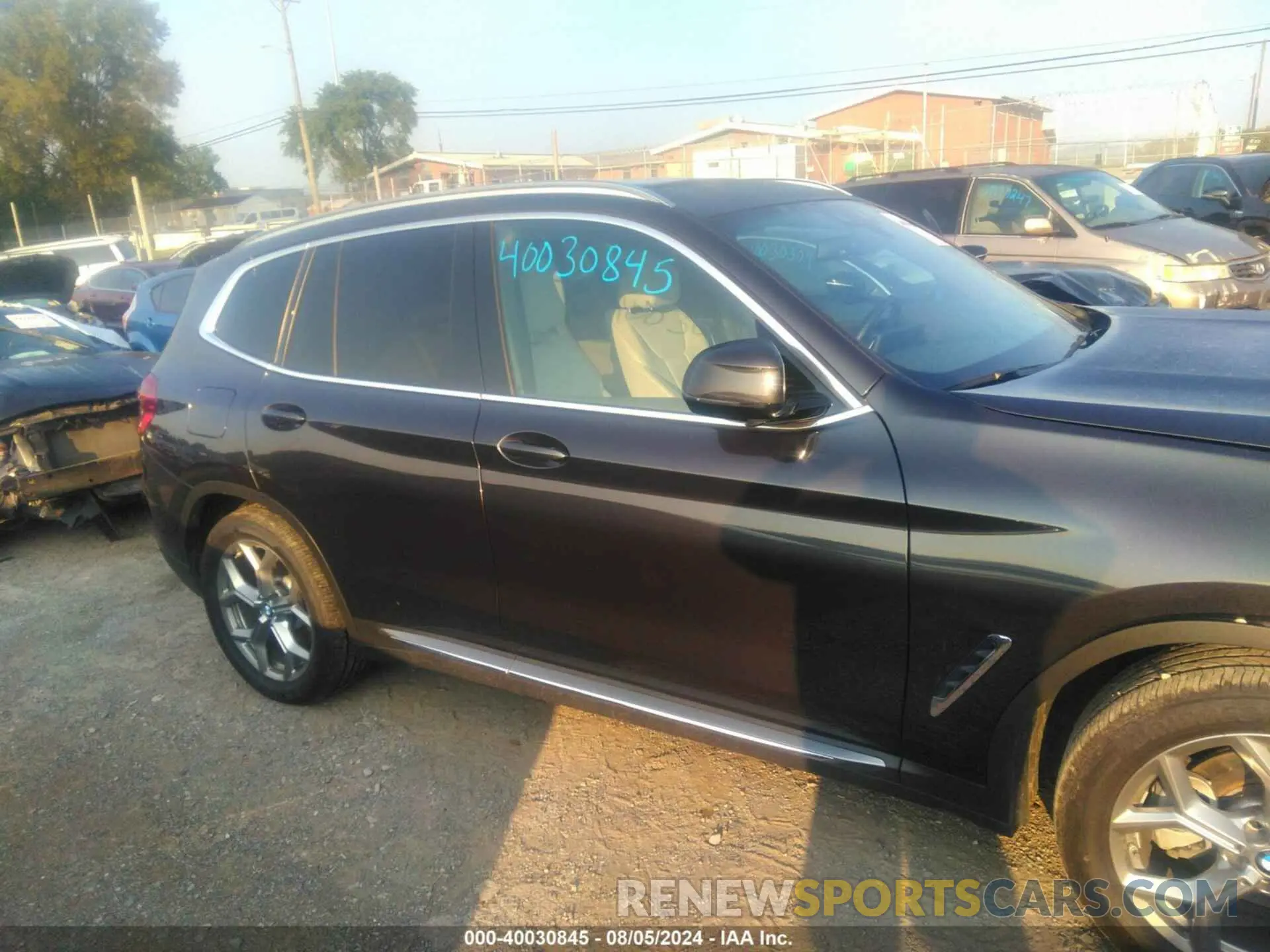 13 Photograph of a damaged car 5UXTY5C09L9D66653 BMW X3 2020
