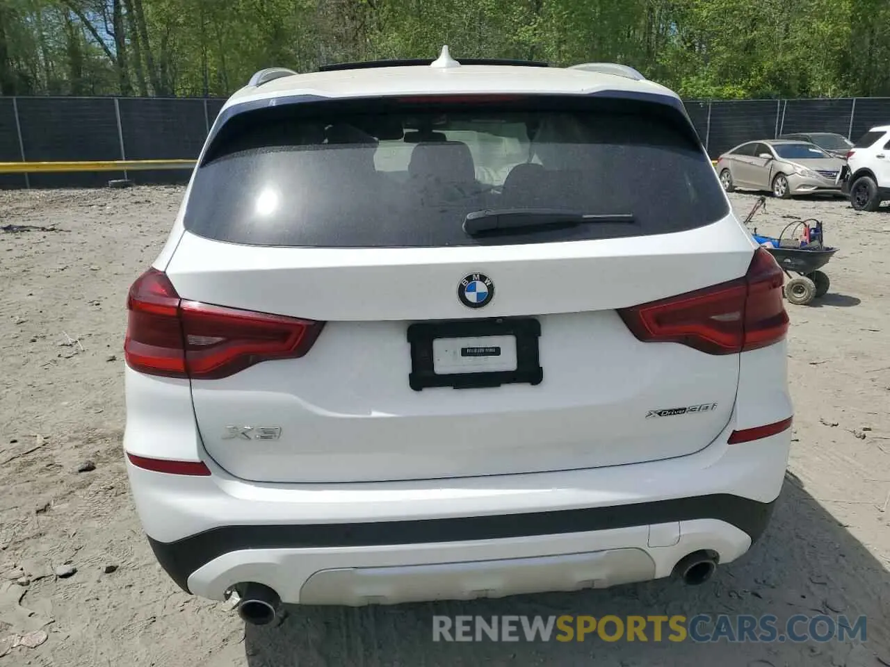 6 Фотография поврежденного автомобиля 5UXTY5C09LLT33023 BMW X3 2020