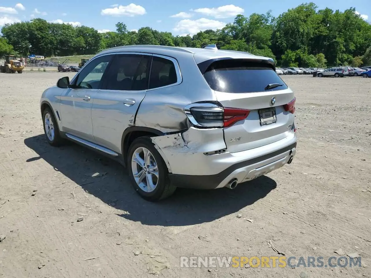 2 Фотография поврежденного автомобиля 5UXTY5C09LLT35659 BMW X3 2020