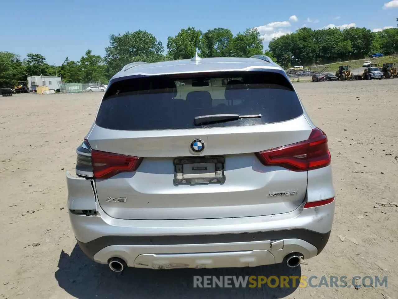 6 Фотография поврежденного автомобиля 5UXTY5C09LLT35659 BMW X3 2020