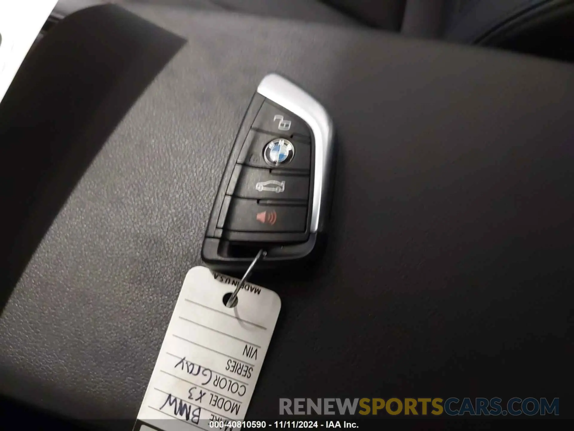 11 Photograph of a damaged car 5UXTY5C0XL9C64620 BMW X3 2020
