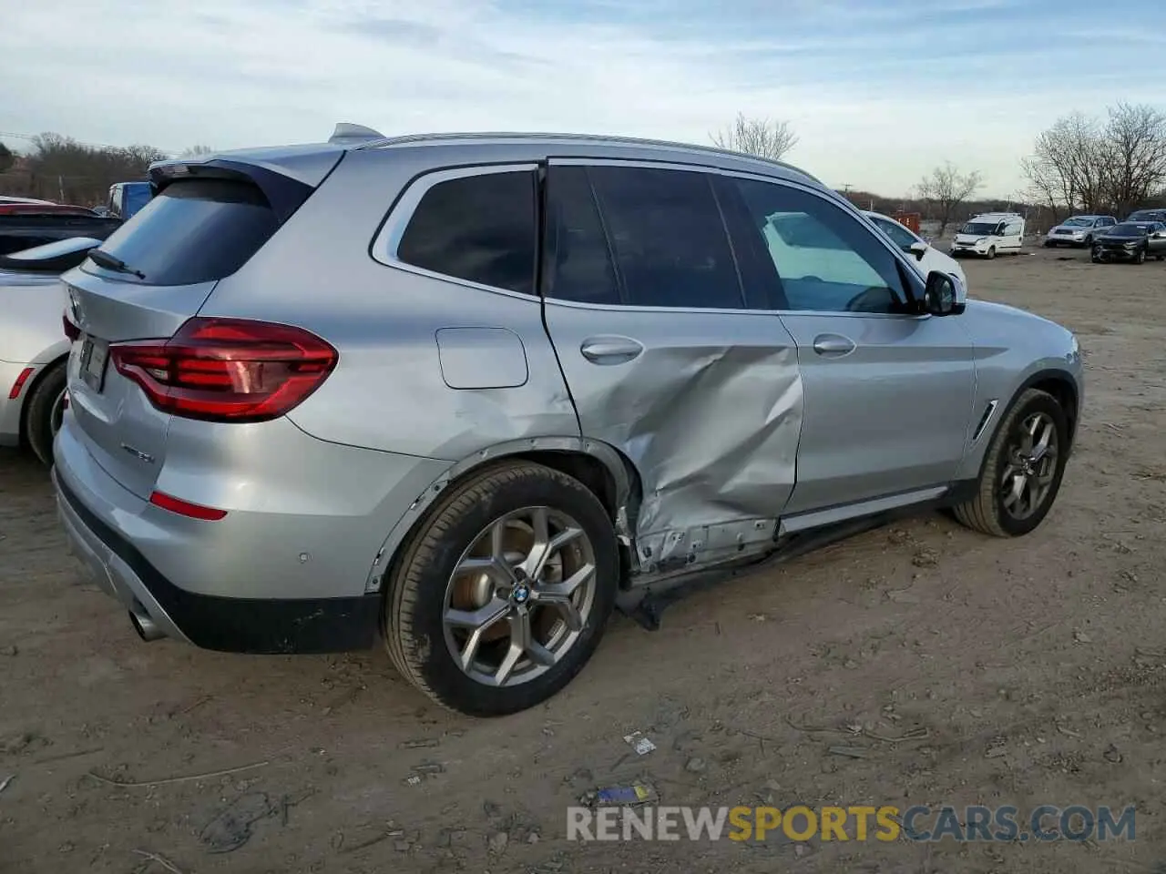 3 Photograph of a damaged car 5UXTY5C0XL9D39221 BMW X3 2020