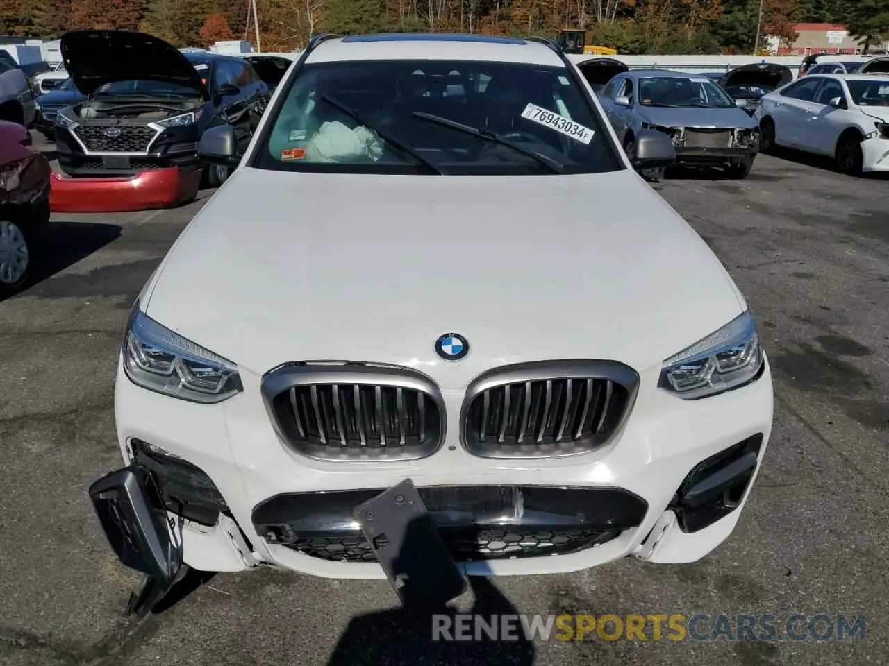 5 Photograph of a damaged car 5UXTY9C03L9B90626 BMW X3 2020