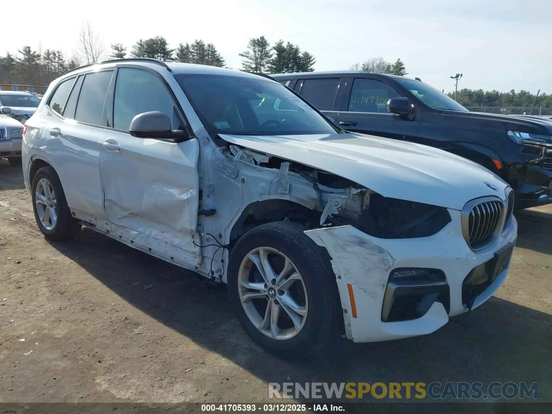 1 Фотография поврежденного автомобиля 5UXTY9C04L9B25297 BMW X3 2020