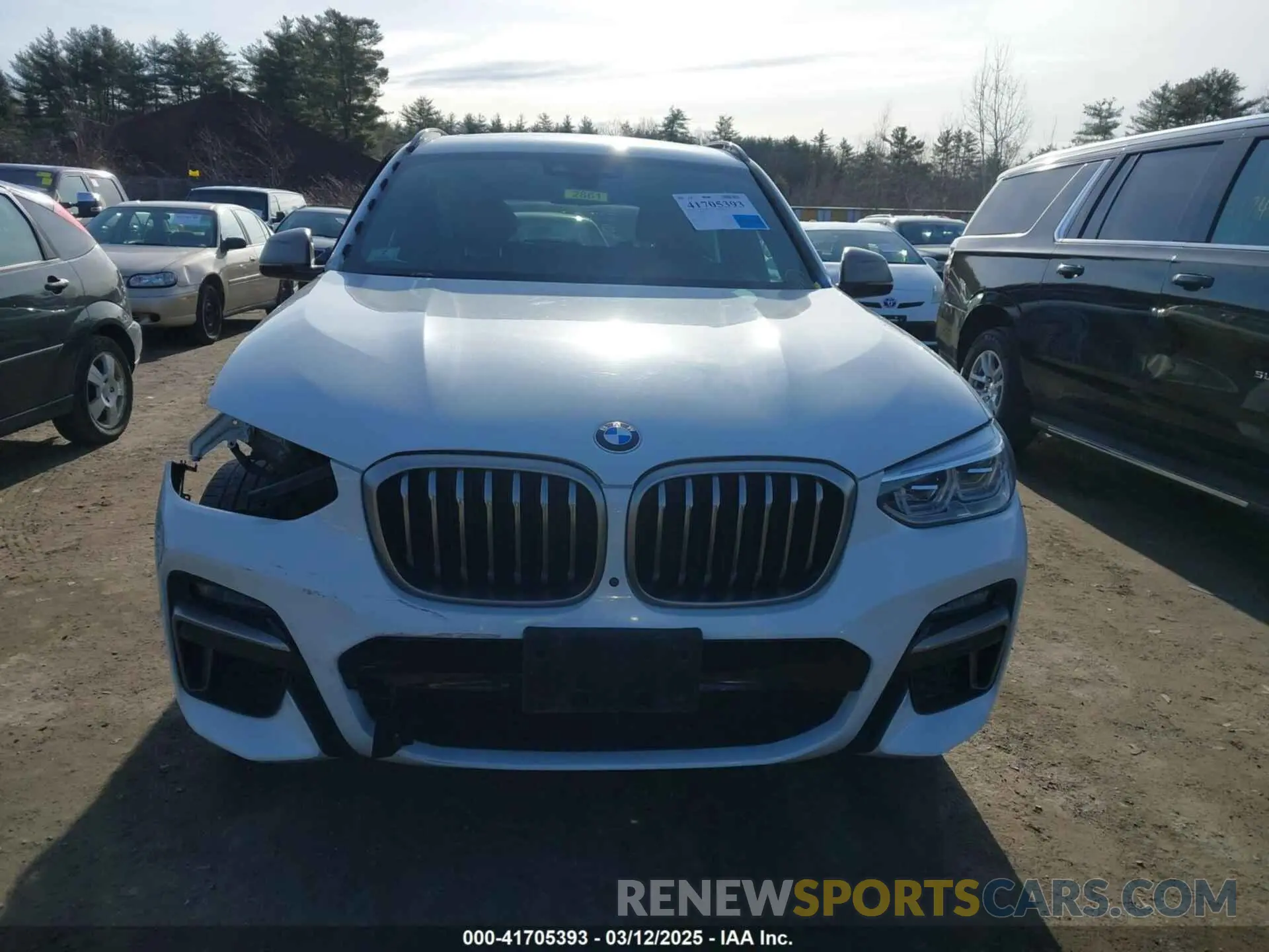 13 Фотография поврежденного автомобиля 5UXTY9C04L9B25297 BMW X3 2020