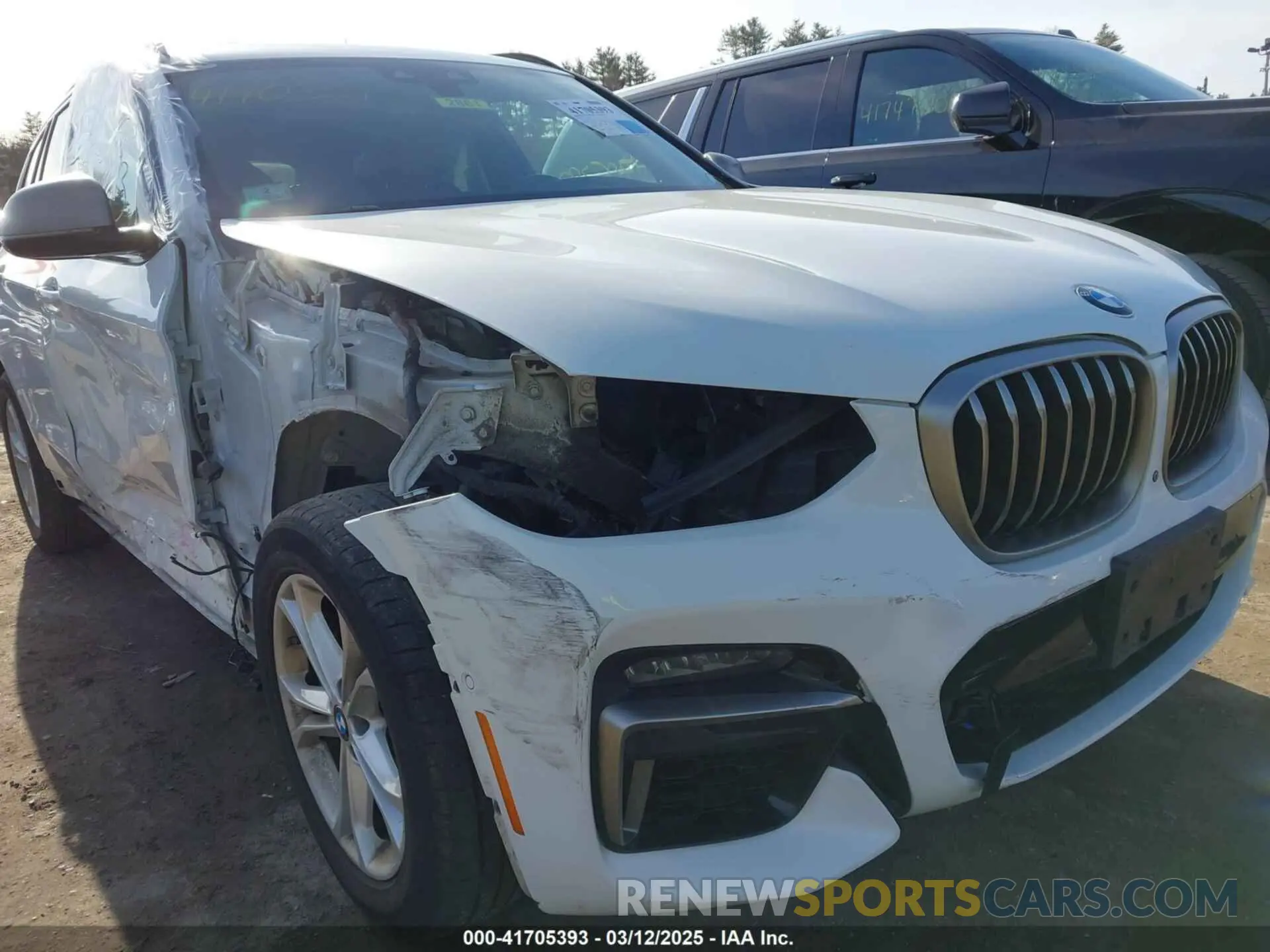 20 Фотография поврежденного автомобиля 5UXTY9C04L9B25297 BMW X3 2020