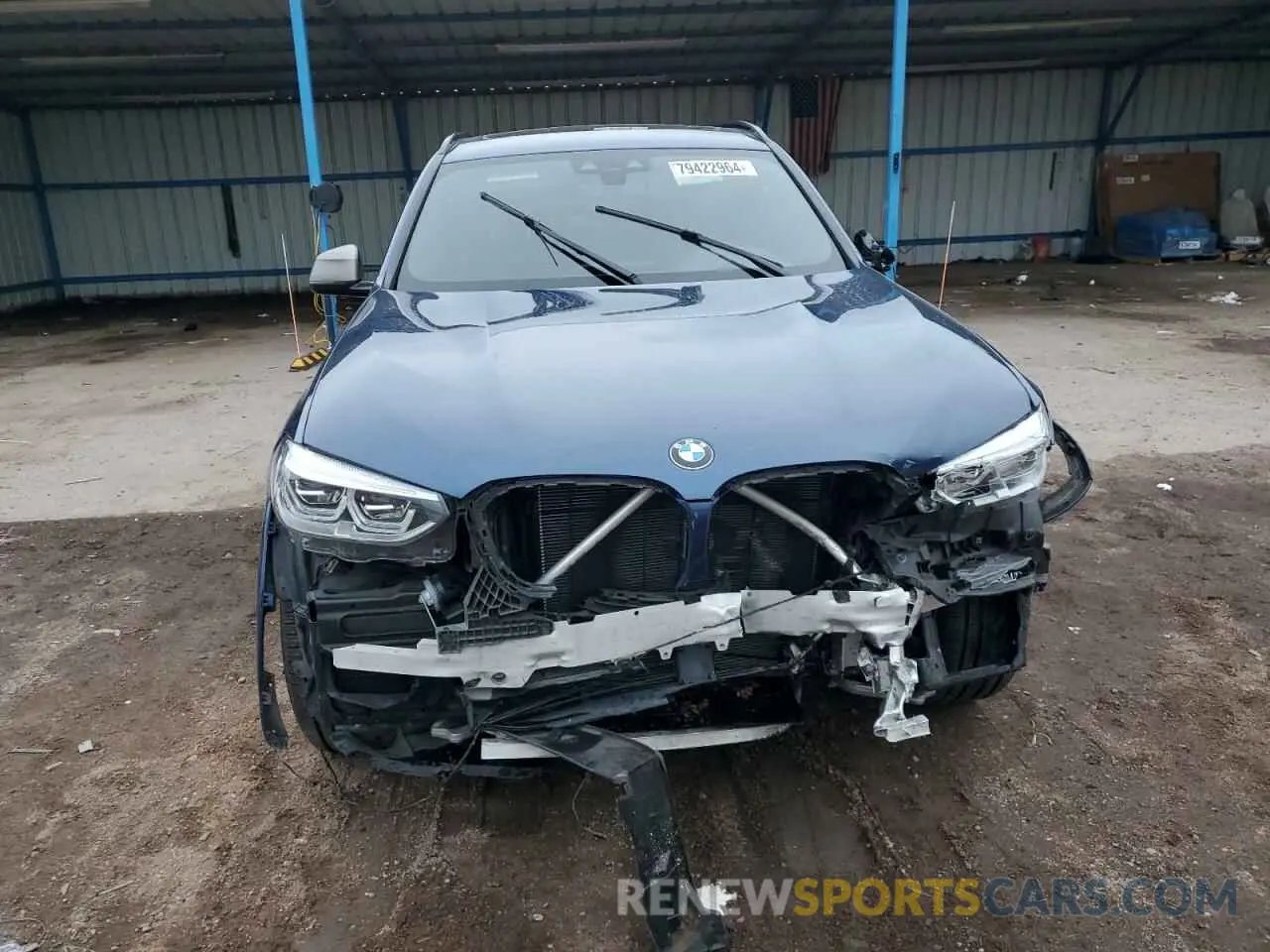 5 Фотография поврежденного автомобиля 5UXTY9C04L9B39734 BMW X3 2020