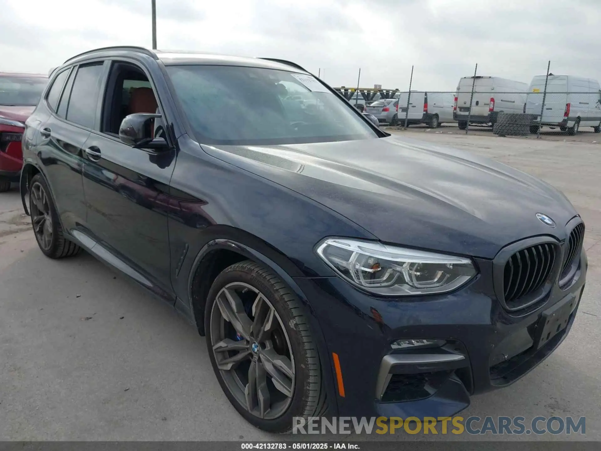 1 Фотография поврежденного автомобиля 5UXTY9C04L9C19082 BMW X3 2020