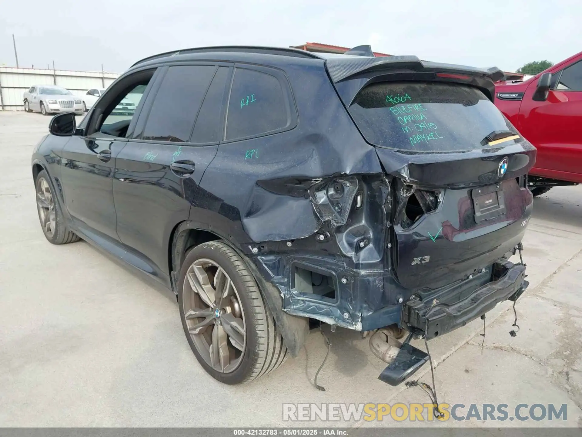 3 Фотография поврежденного автомобиля 5UXTY9C04L9C19082 BMW X3 2020