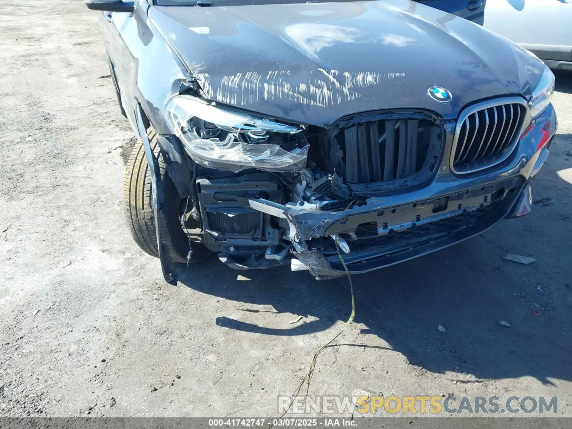6 Фотография поврежденного автомобиля 5UXTY9C05LLE59910 BMW X3 2020