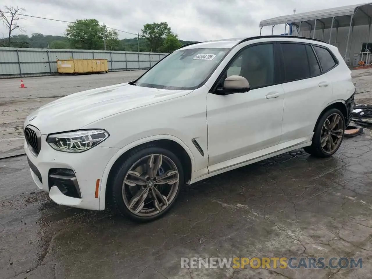 1 Фотография поврежденного автомобиля 5UXTY9C06L9C87528 BMW X3 2020