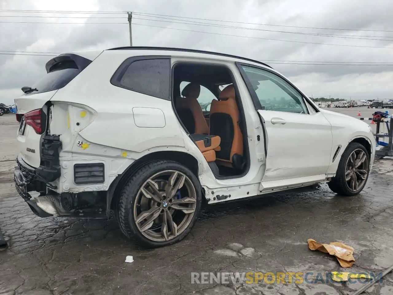 3 Фотография поврежденного автомобиля 5UXTY9C06L9C87528 BMW X3 2020