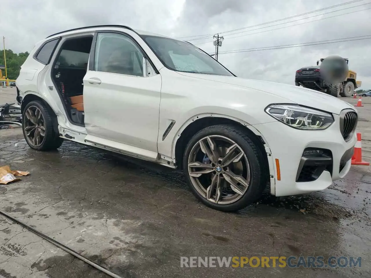 4 Фотография поврежденного автомобиля 5UXTY9C06L9C87528 BMW X3 2020