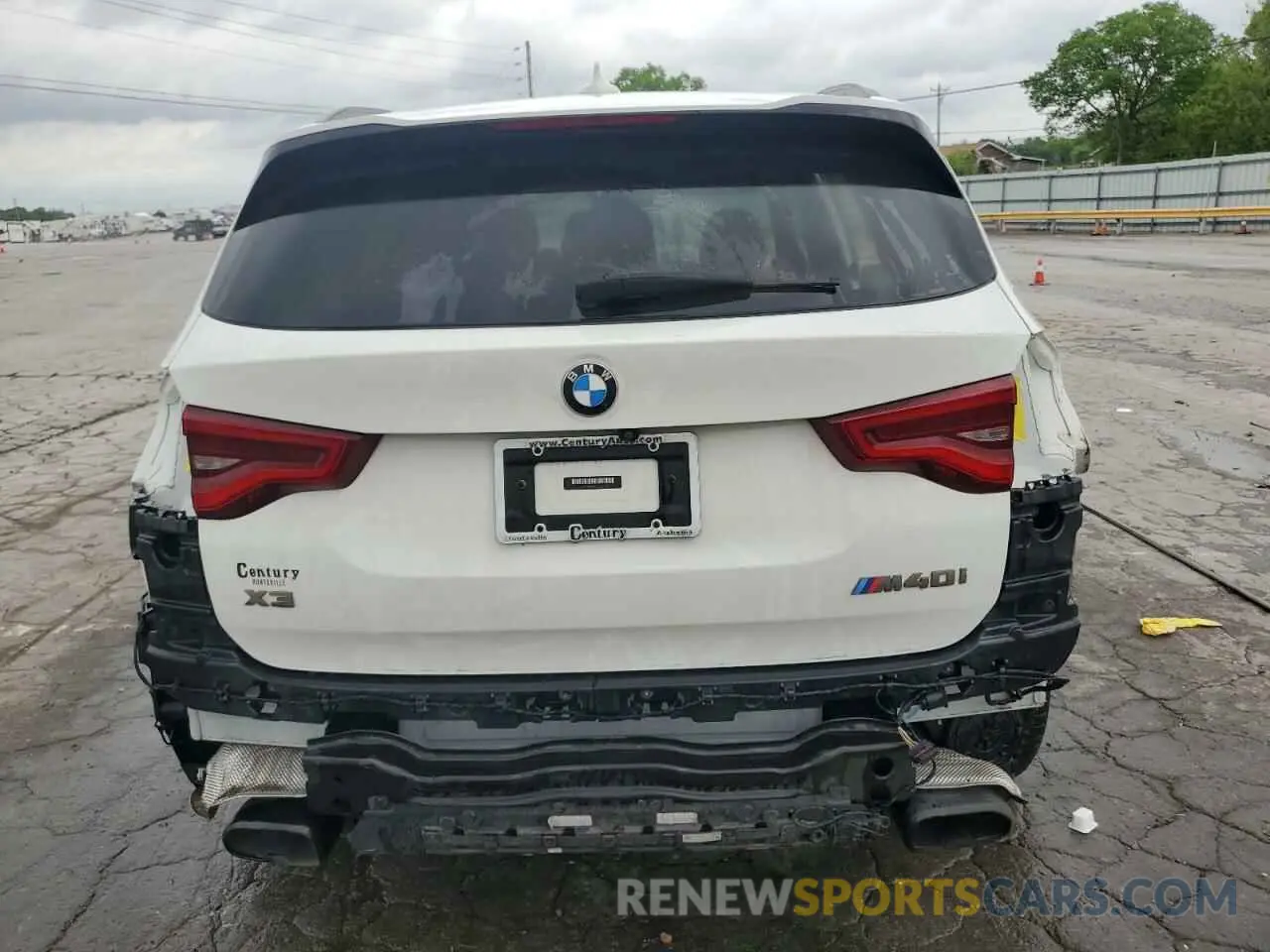 6 Фотография поврежденного автомобиля 5UXTY9C06L9C87528 BMW X3 2020
