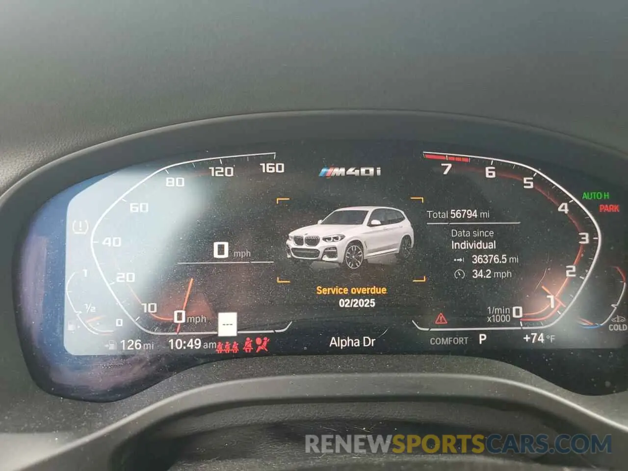 9 Фотография поврежденного автомобиля 5UXTY9C06L9C87528 BMW X3 2020