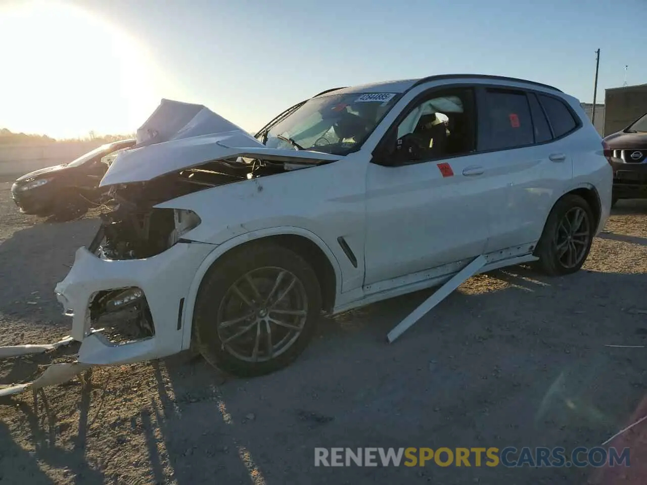 1 Фотография поврежденного автомобиля 5UXTY9C06LLE60290 BMW X3 2020