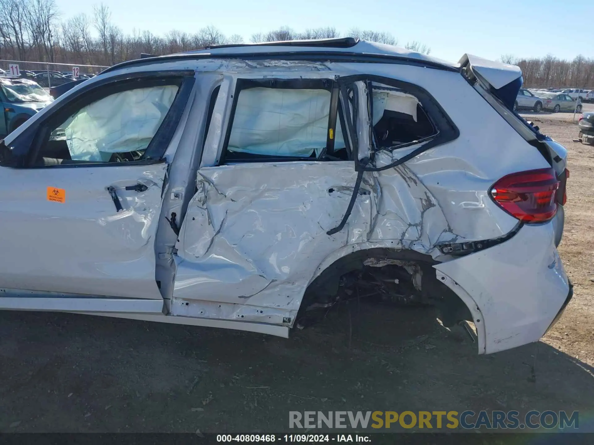 6 Photograph of a damaged car 5UXTY9C07LL304627 BMW X3 2020
