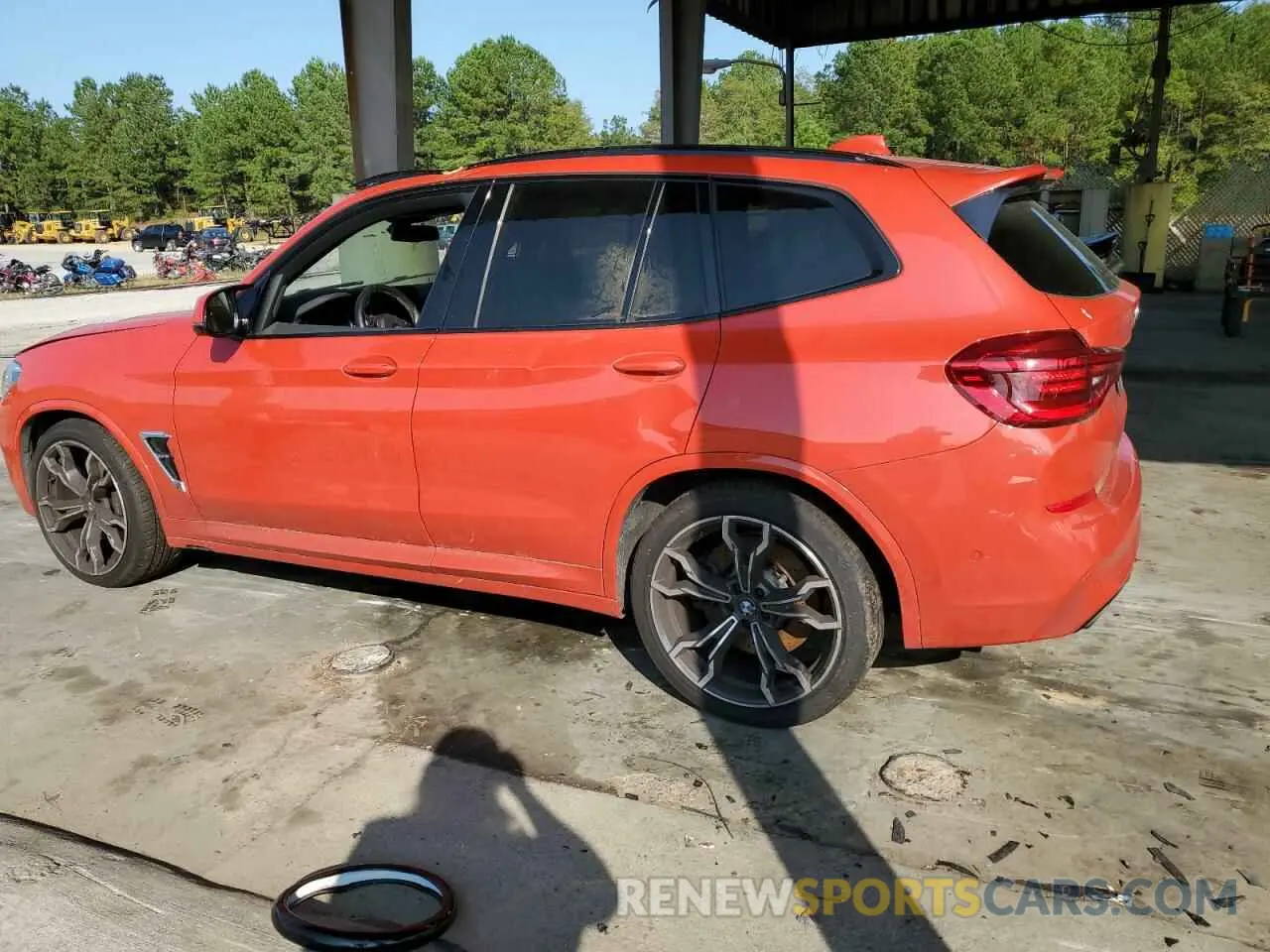 2 Photograph of a damaged car 5YMTS0C04LLT10617 BMW X3 2020