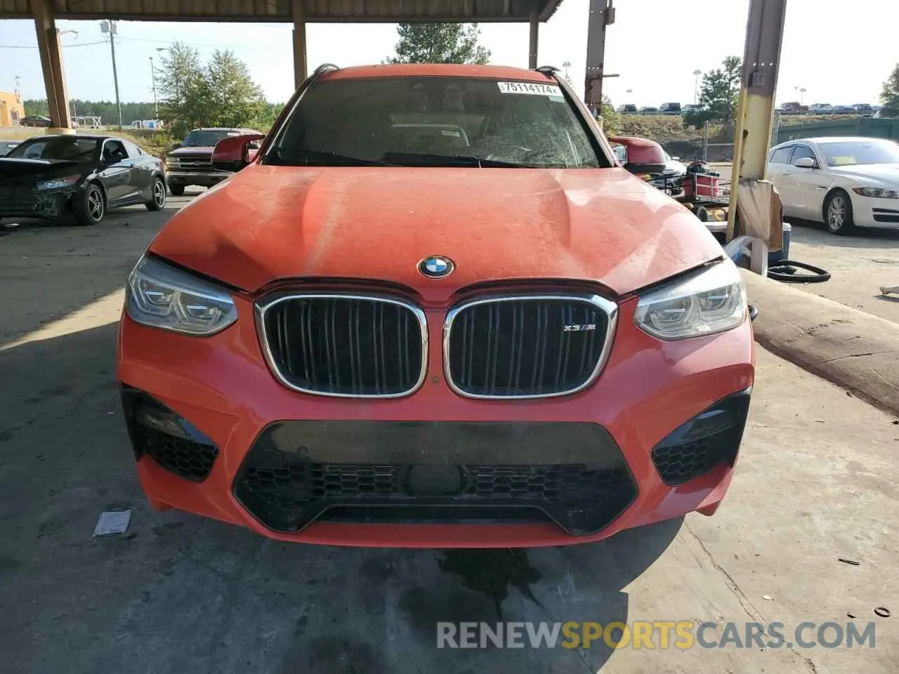 5 Photograph of a damaged car 5YMTS0C04LLT10617 BMW X3 2020