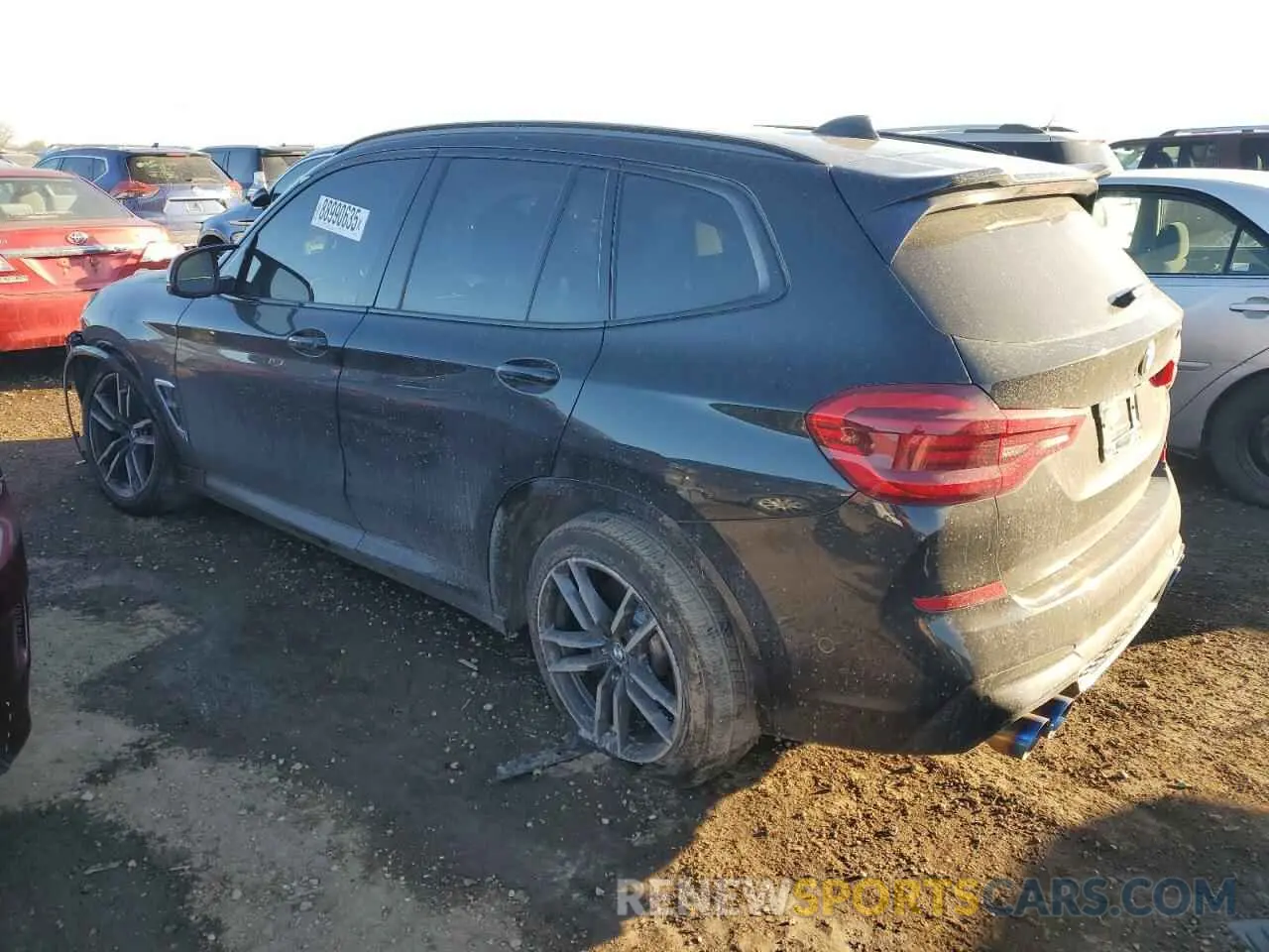 2 Photograph of a damaged car 5YMTS0C06LLA57870 BMW X3 2020
