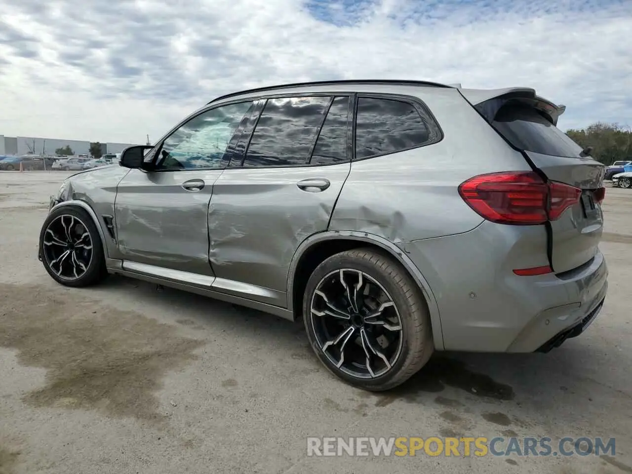 2 Photograph of a damaged car 5YMTS0C0XLLA58035 BMW X3 2020