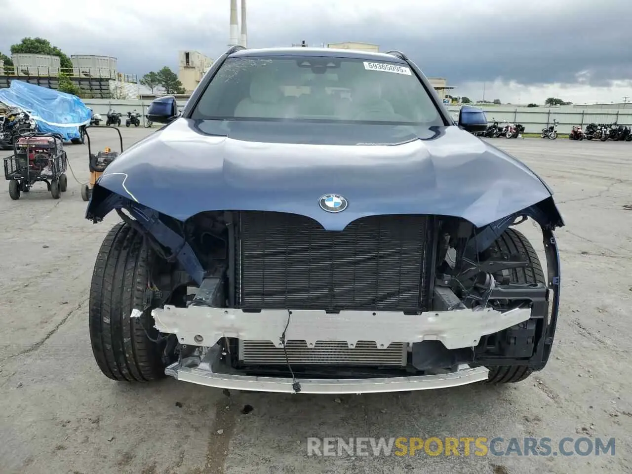 5 Photograph of a damaged car 5UXTS1C01M9G71916 BMW X3 2021