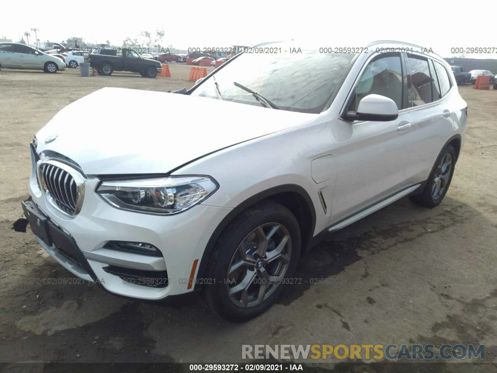 2 Photograph of a damaged car 5UXTS1C02M9F00947 BMW X3 2021