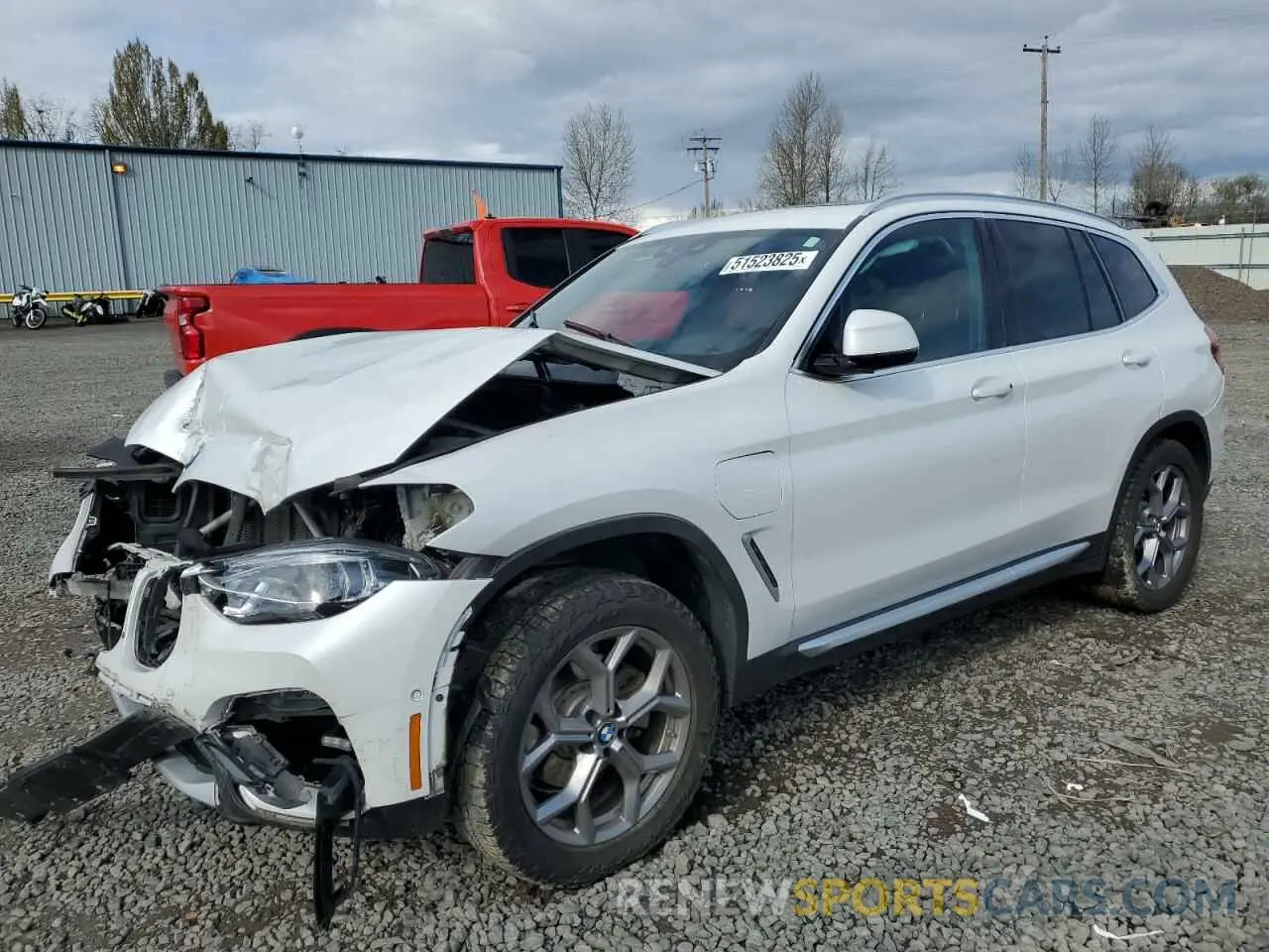 1 Фотография поврежденного автомобиля 5UXTS1C05M9G91134 BMW X3 2021