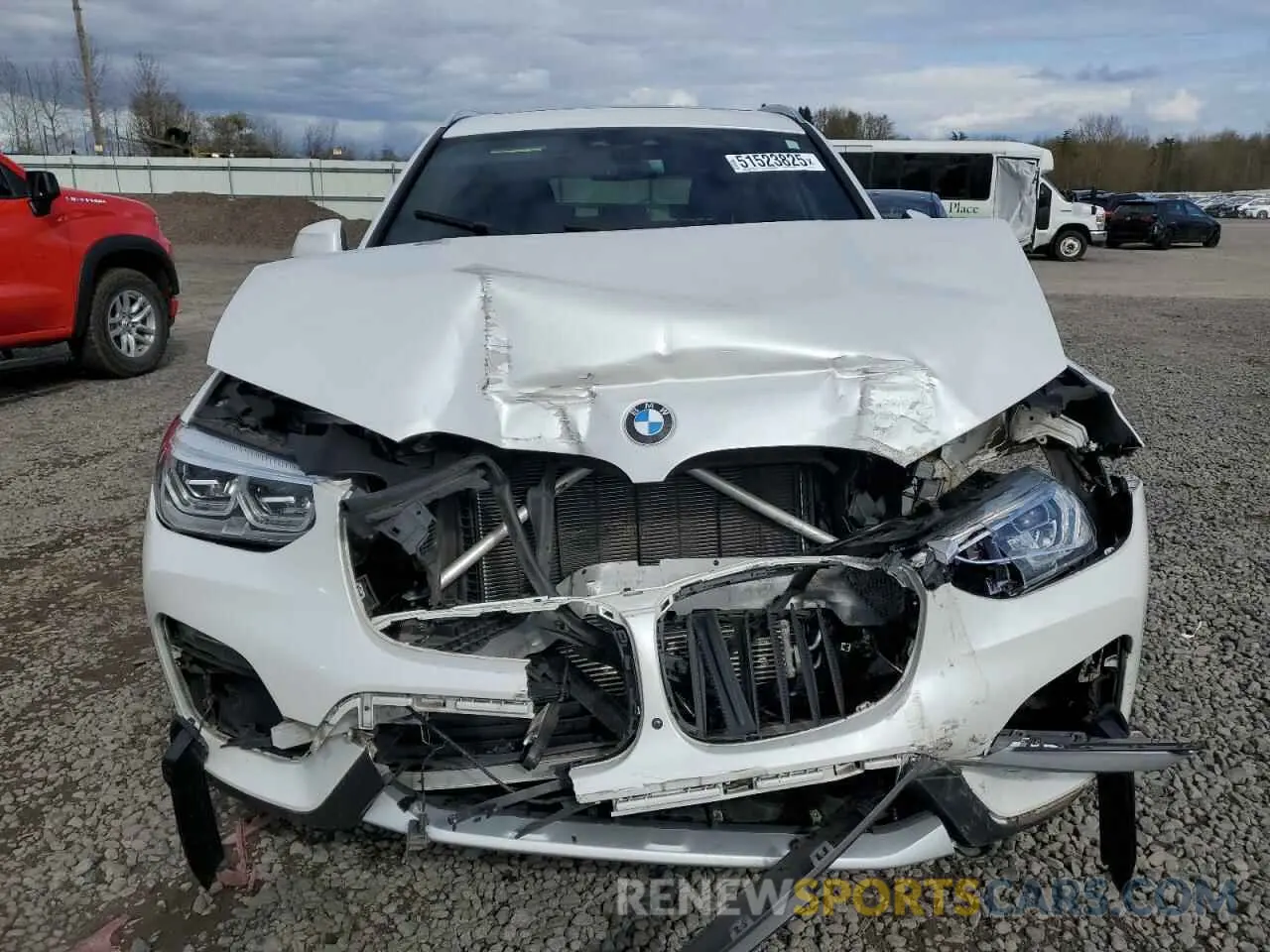 5 Фотография поврежденного автомобиля 5UXTS1C05M9G91134 BMW X3 2021