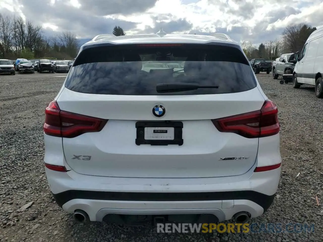 6 Фотография поврежденного автомобиля 5UXTS1C05M9G91134 BMW X3 2021