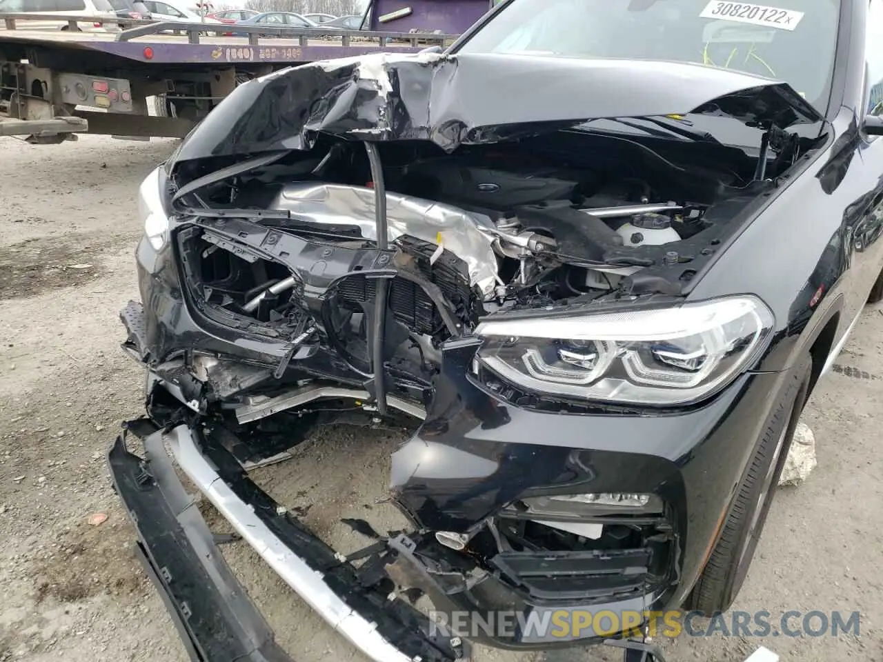 9 Photograph of a damaged car 5UXTS1C08M9F84871 BMW X3 2021
