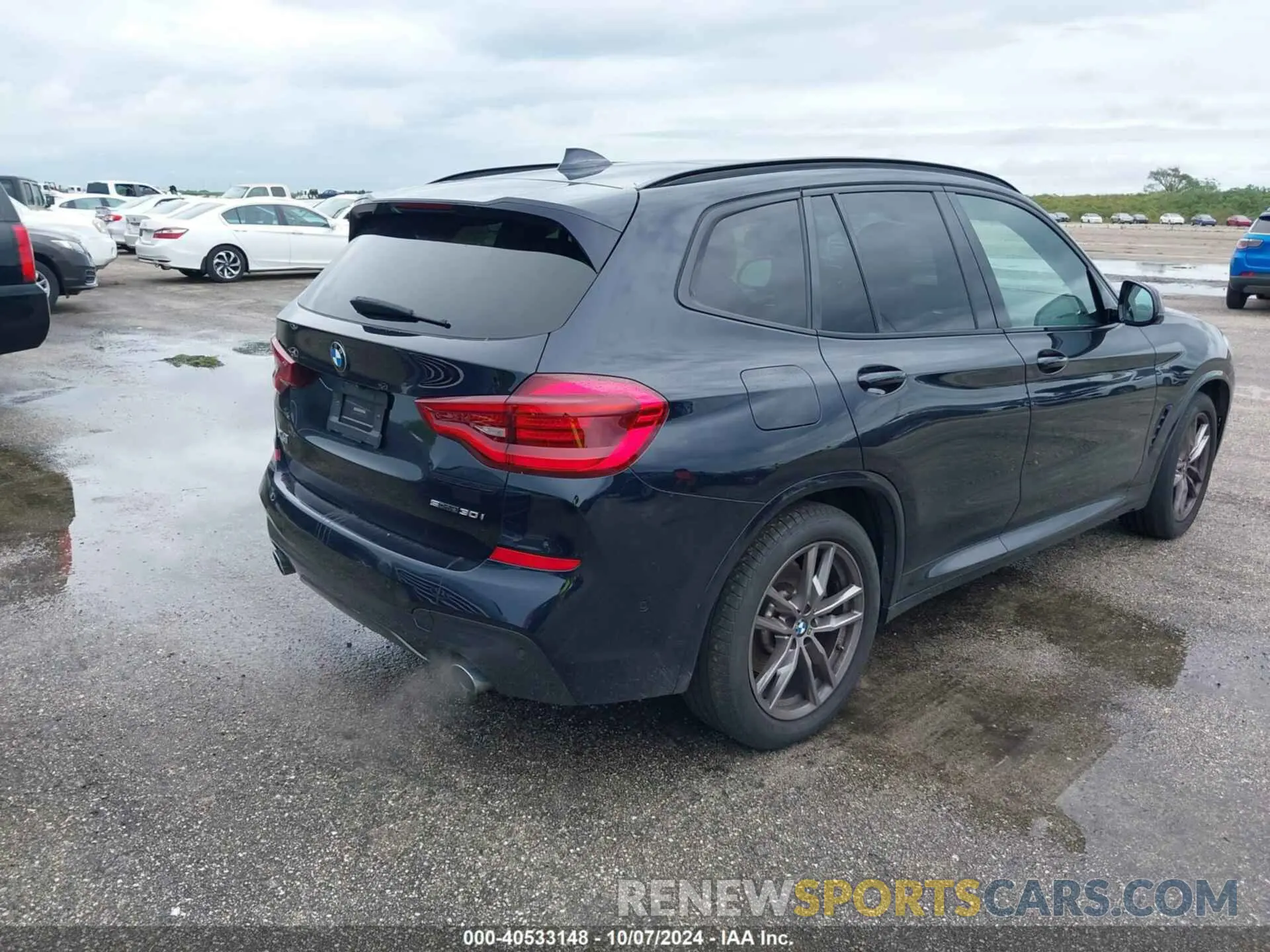 4 Photograph of a damaged car 5UXTY3C00M9F82672 BMW X3 2021