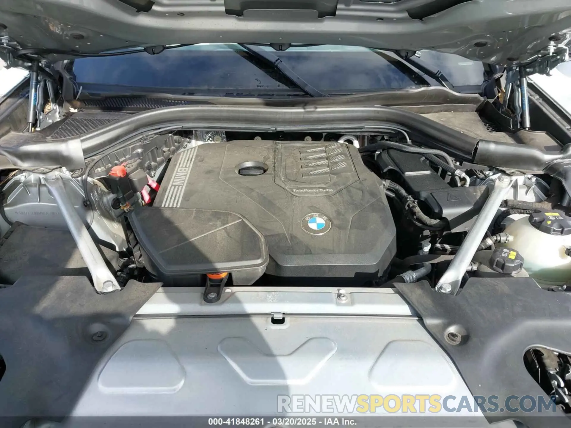 10 Фотография поврежденного автомобиля 5UXTY3C00M9H14796 BMW X3 2021