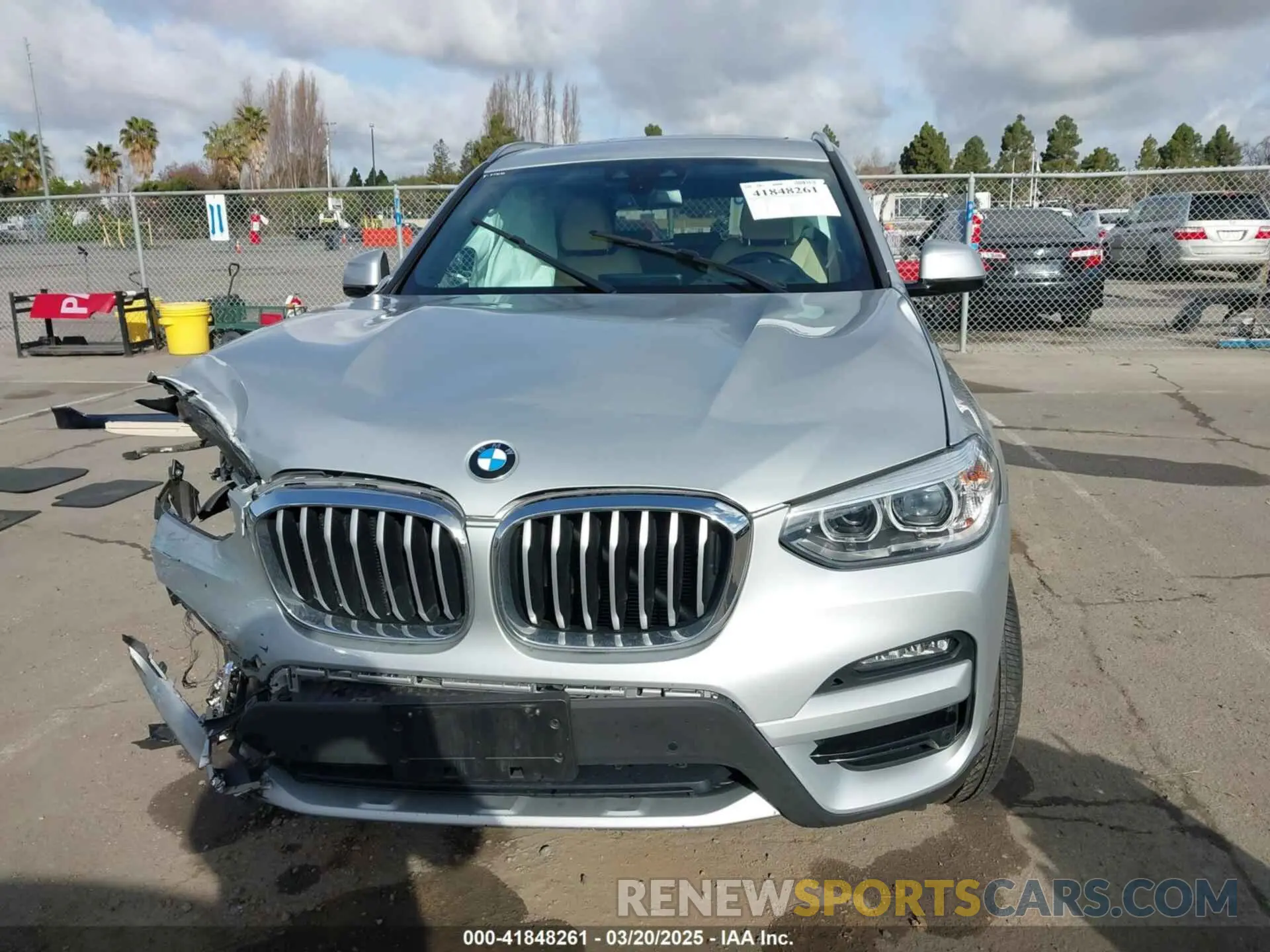 12 Фотография поврежденного автомобиля 5UXTY3C00M9H14796 BMW X3 2021