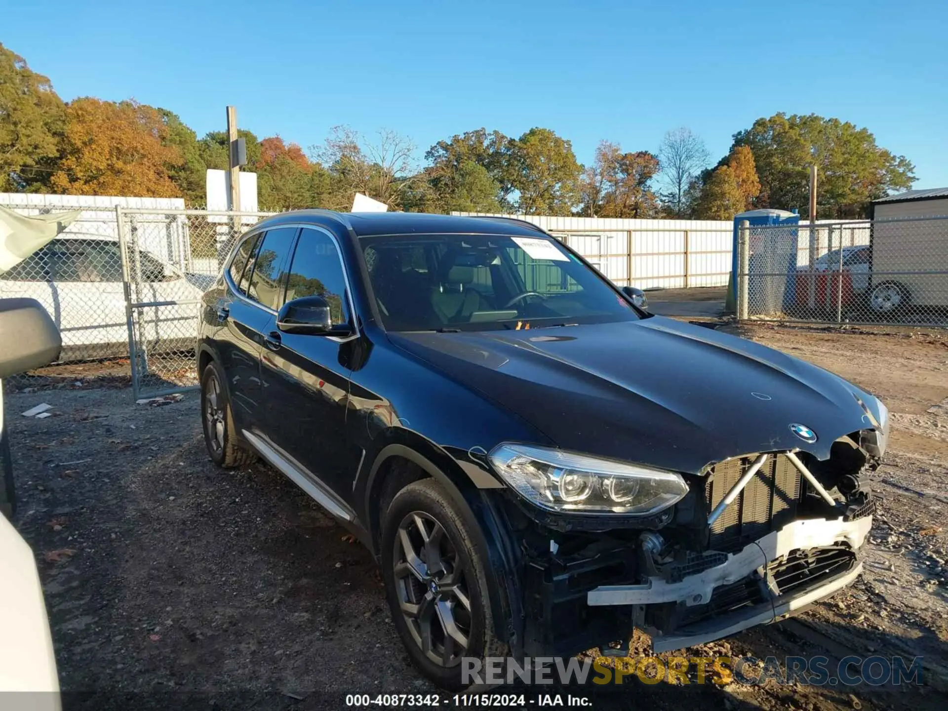 1 Photograph of a damaged car 5UXTY3C01M9E34224 BMW X3 2021
