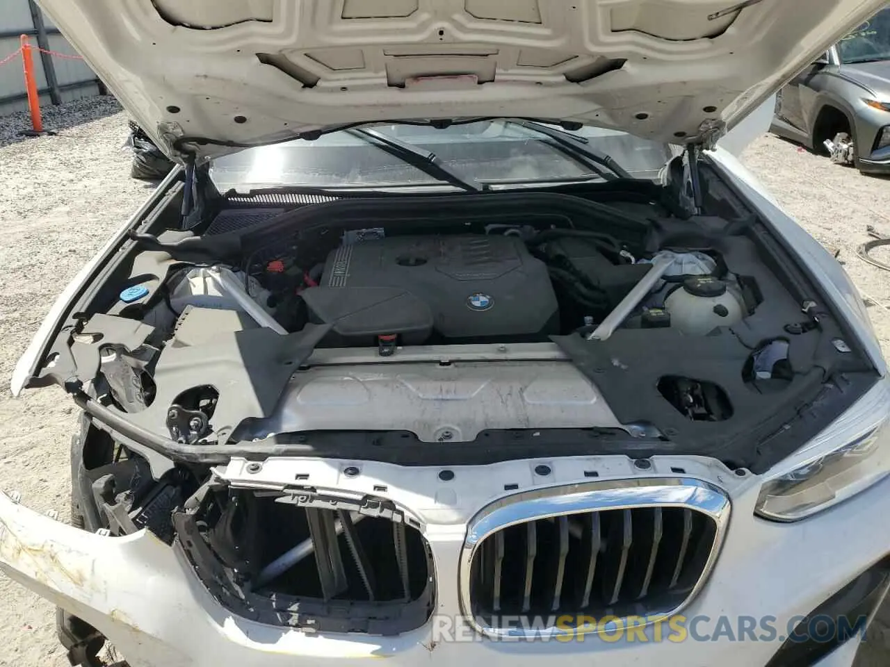 12 Photograph of a damaged car 5UXTY3C01M9F55786 BMW X3 2021