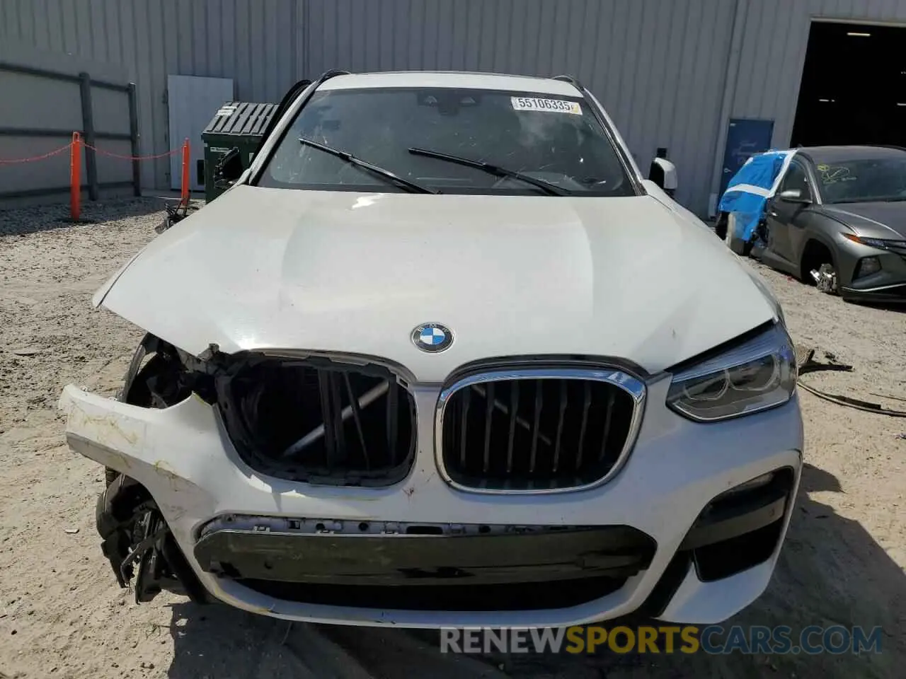 5 Photograph of a damaged car 5UXTY3C01M9F55786 BMW X3 2021