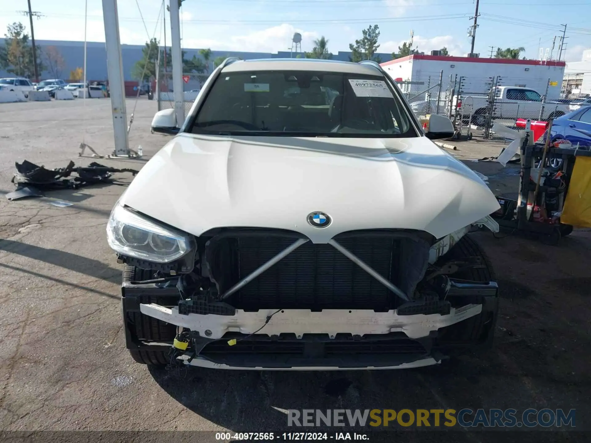 13 Photograph of a damaged car 5UXTY3C01M9G15095 BMW X3 2021