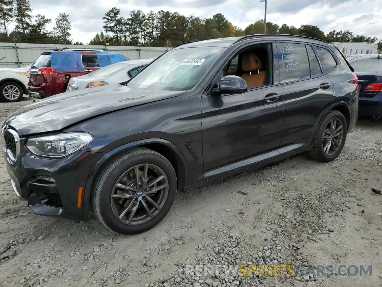 2 Фотография поврежденного автомобиля 5UXTY3C01M9G57668 BMW X3 2021