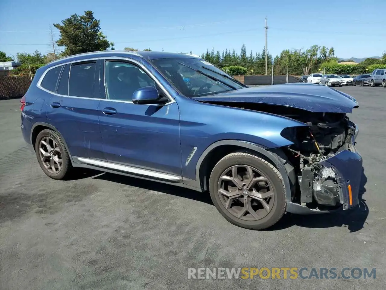 4 Photograph of a damaged car 5UXTY3C02M9E22230 BMW X3 2021