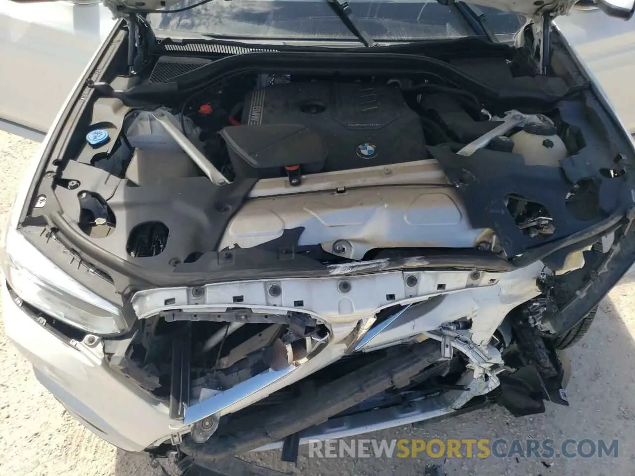 12 Photograph of a damaged car 5UXTY3C02M9E76689 BMW X3 2021