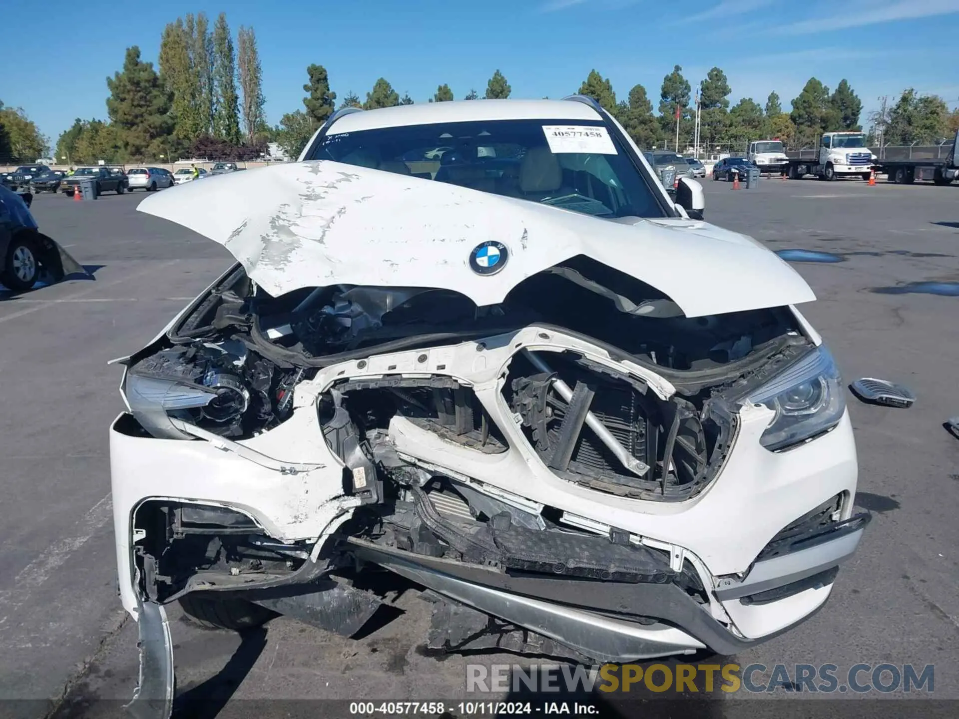 13 Photograph of a damaged car 5UXTY3C02M9F00179 BMW X3 2021
