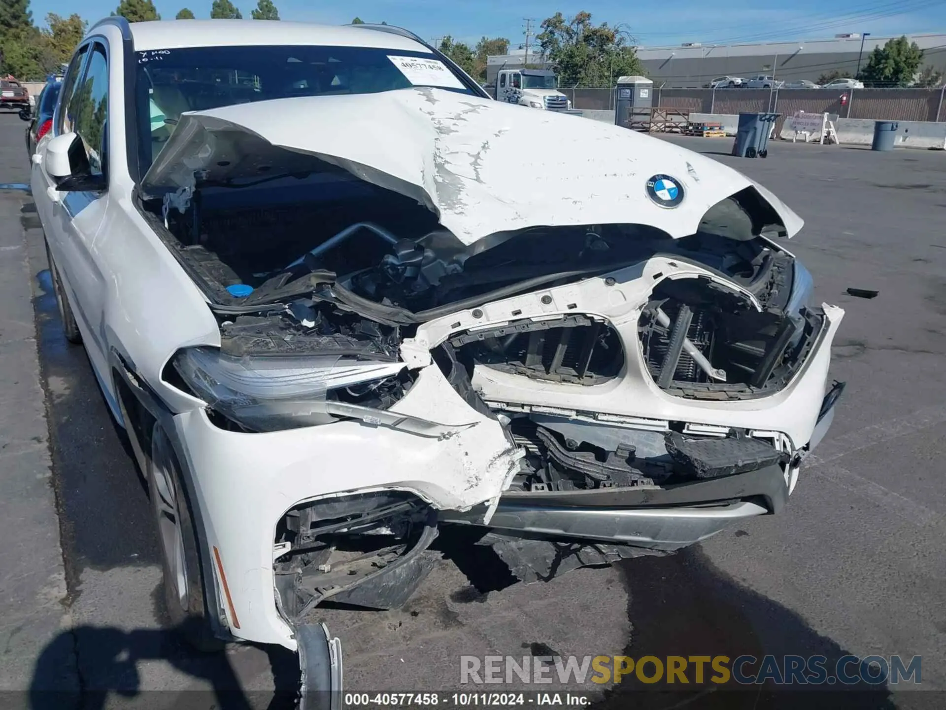 6 Photograph of a damaged car 5UXTY3C02M9F00179 BMW X3 2021
