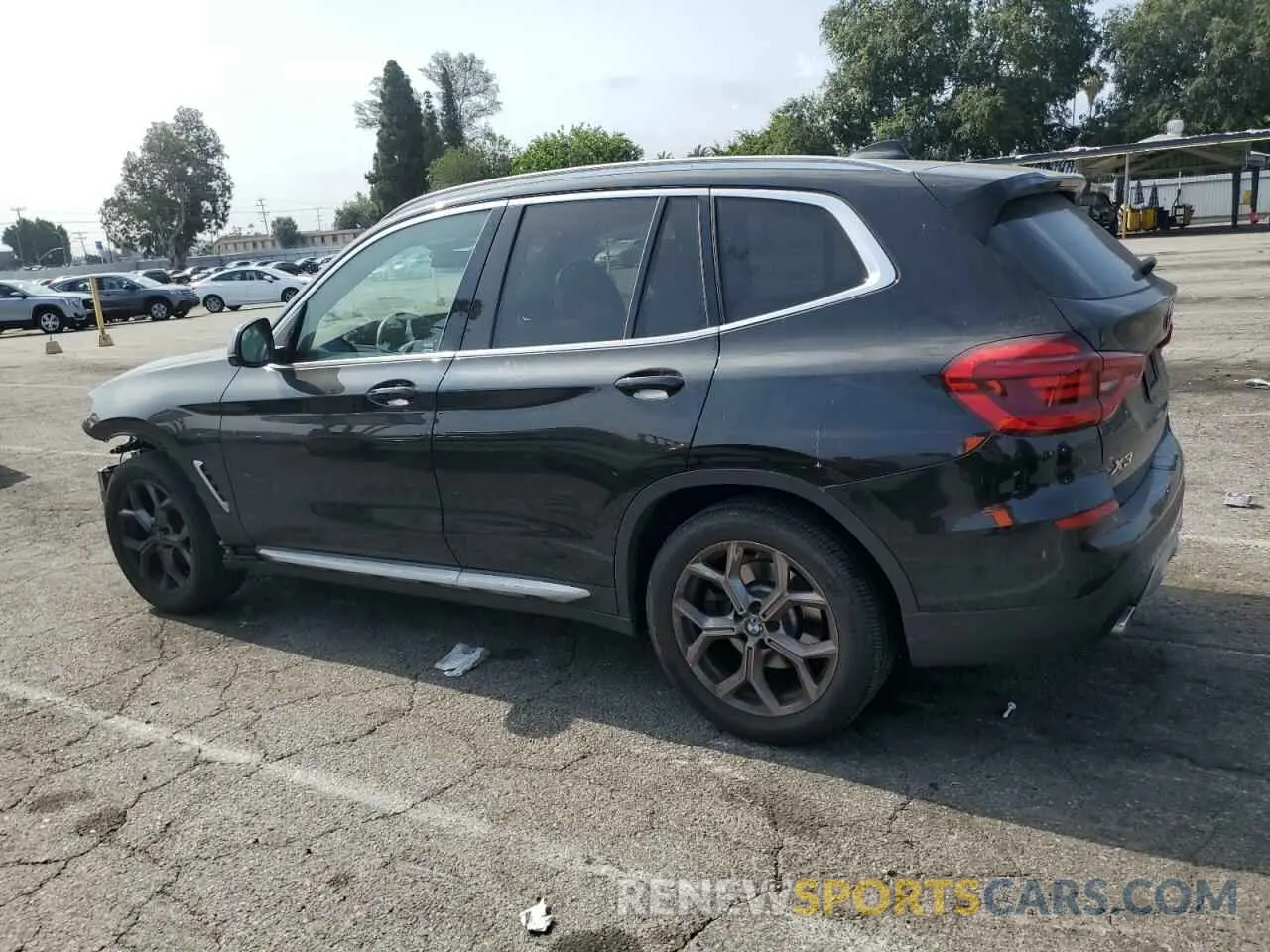 2 Фотография поврежденного автомобиля 5UXTY3C02M9H48593 BMW X3 2021