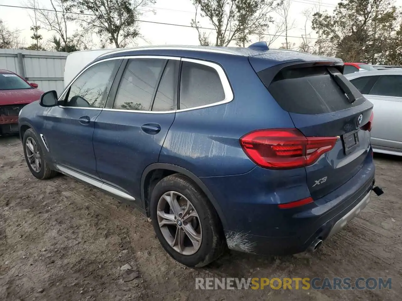 2 Photograph of a damaged car 5UXTY3C03M9F44711 BMW X3 2021