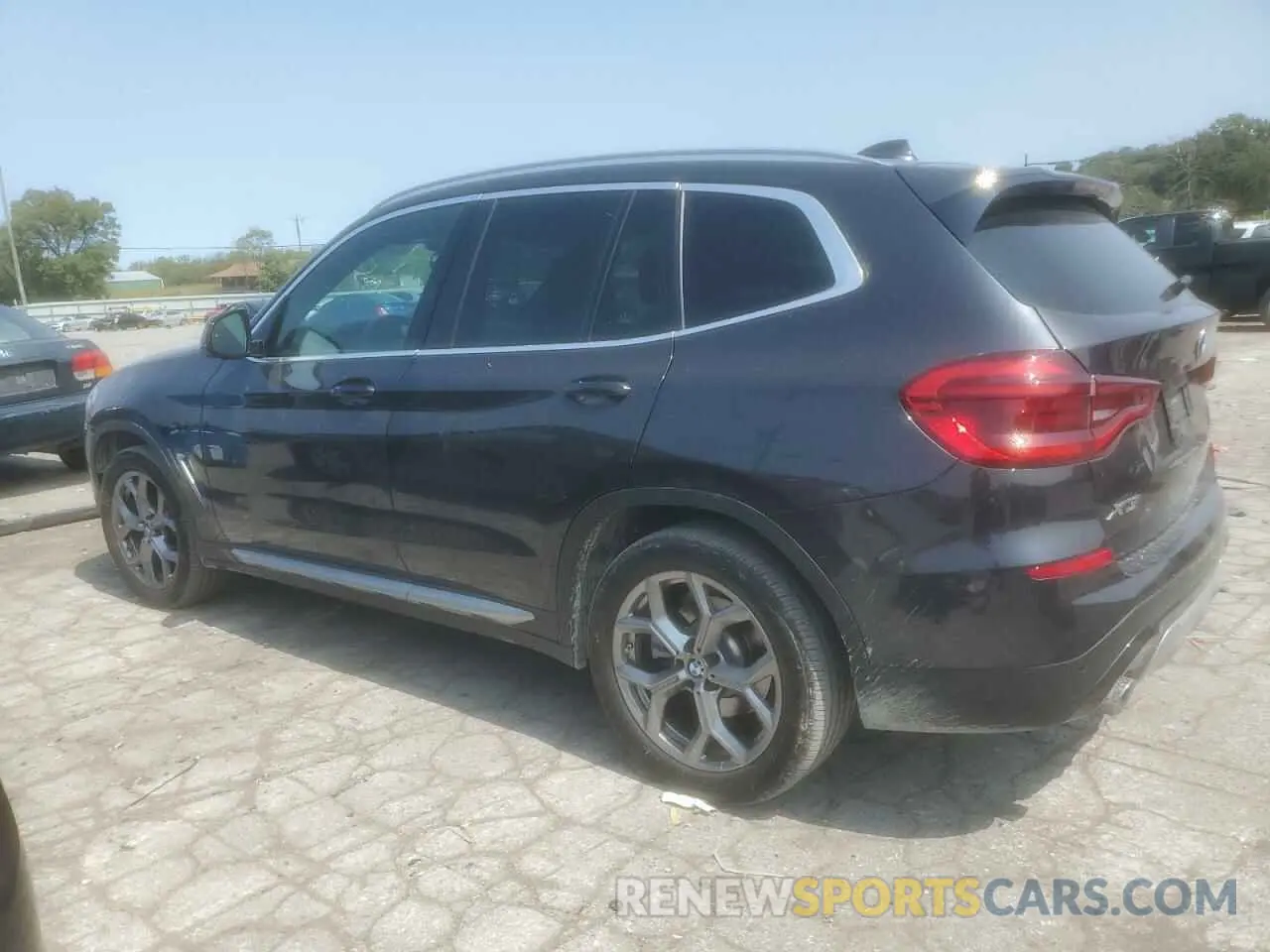 2 Фотография поврежденного автомобиля 5UXTY3C03M9F87851 BMW X3 2021