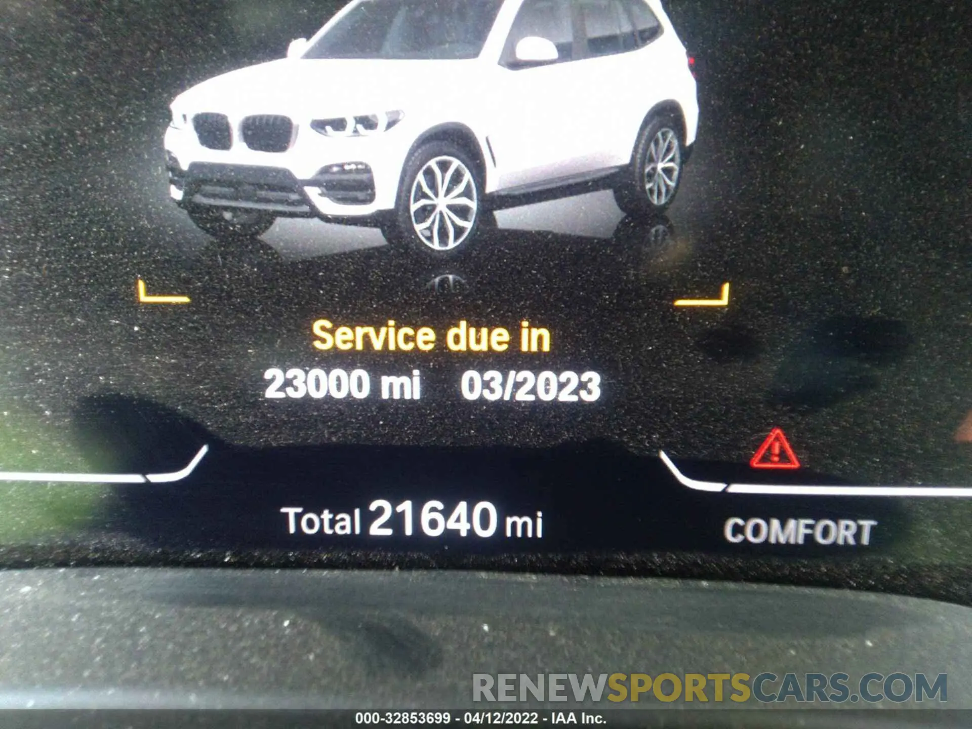 7 Photograph of a damaged car 5UXTY3C03M9G31783 BMW X3 2021